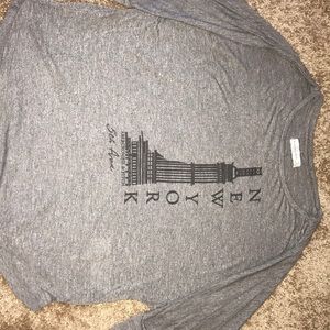 Abercrombie and Fitch Long Sleeve Tee with Tower